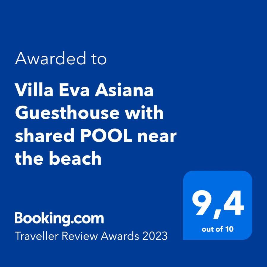 Villa Eva Asiana Guesthouse With Shared Pool Benissa Eksteriør billede